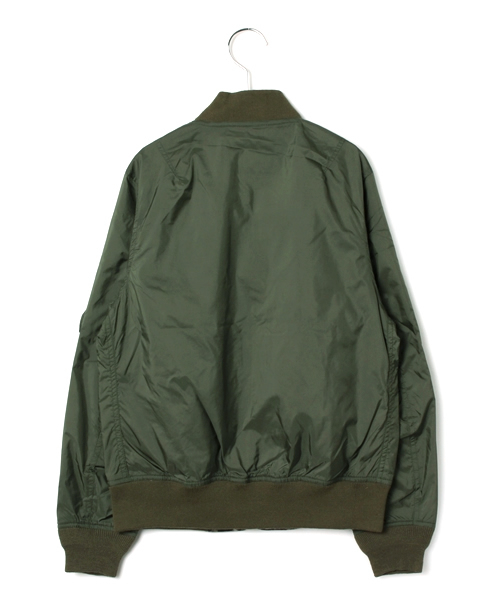 Alpha Industries（アルファインダストリーズ）の「【ALPHA×CIAOPANIC TYPY】KIDS アルファ別注リバーシブルMA1（ブルゾン・キッズ・オリーブ/アイボリー・110/130/140/100/120）」の9枚目の写真