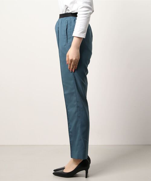 Boutique Ordinary(ブティークオーディナリー)の「麻ライクピンタックテーパードパンツ(その他パンツ・レディース・ブラック/ブルー系その他・FREE)」の13枚目の写真