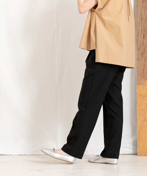Boutique Ordinary(ブティークオーディナリー)の「麻ライクピンタックテーパードパンツ(その他パンツ・レディース・ブラック/ブルー系その他・FREE)」の22枚目の写真
