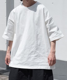 総柄刺繍オーバーTシャツ