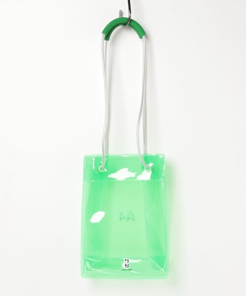 NaNa-NaNa(ナナナナ)の「nana-nana×NBA(ナナ-ナナ×エヌビーエー)NBA BOSTON CELTICS A4 PVC(トートバッグ・レディース・グリーン・F)」の4枚目の写真
