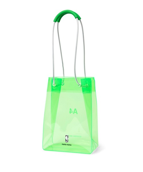 NaNa-NaNa(ナナナナ)の「nana-nana×NBA(ナナ-ナナ×エヌビーエー)NBA BOSTON CELTICS A4 PVC(トートバッグ・レディース・グリーン・F)」の6枚目の写真