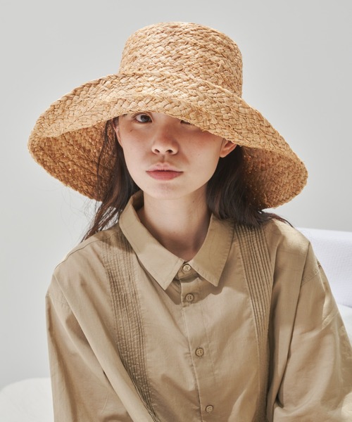 Libra Cue(リブラ キュー)の「カンパーニュハット(ハット・レディース・ナチュラル・FREE)」の11枚目の写真