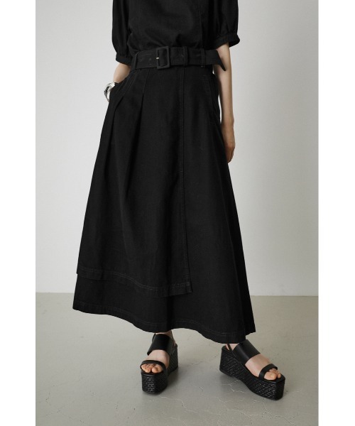 AZUL by moussy（アズールバイマウジー）の「DOUBLE BELT JUTE SANDALS/ダブルベルトサンダル（サンダル・レディース・ブラック/ベージュ・SMALL/LARGE/MEDIUM）」の8枚目の写真