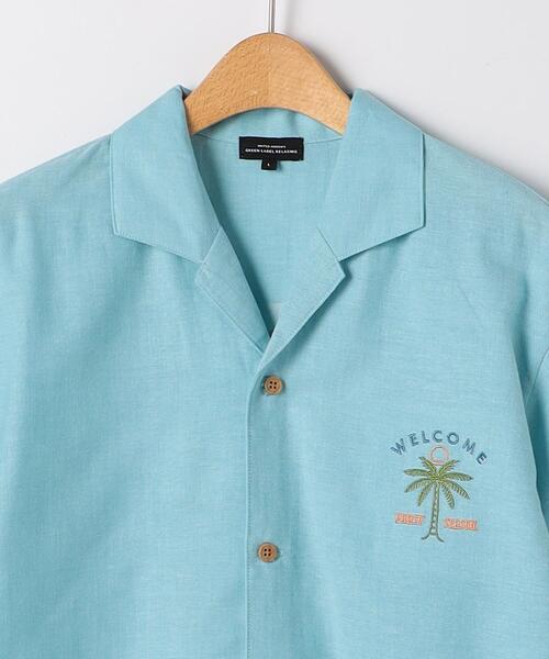 green label relaxing(グリーンレーベルリラクシング)の「TJ アロハシャツ 150cm-160cm(シャツ/ブラウス・キッズ・ライトブルー/ベージュ・L160/M150)」の10枚目の写真