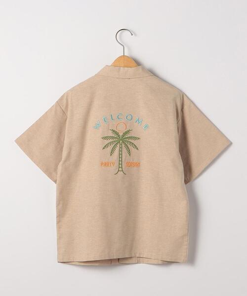 green label relaxing(グリーンレーベルリラクシング)の「TJ アロハシャツ 150cm-160cm(シャツ/ブラウス・キッズ・ライトブルー/ベージュ・L160/M150)」の13枚目の写真