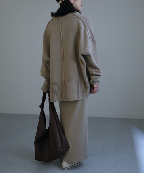 ap retro(アプレトロ)の「【期間限定プライス】クルーネックオーバーカーディガン(カーディガン/ボレロ・レディース・ブラック/アイボリー/グレイッシュベージュ・FREE)」の18枚目の写真