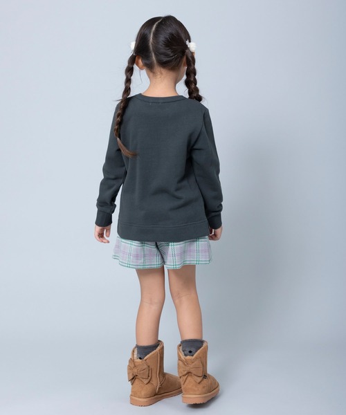 KP（ケーピー）の「日本製/チェック切り替えドットキュロット(100～130cm)（その他パンツ・キッズ・グレー/ブラック・120cm/110cm/130cm/100cm）」の7枚目の写真