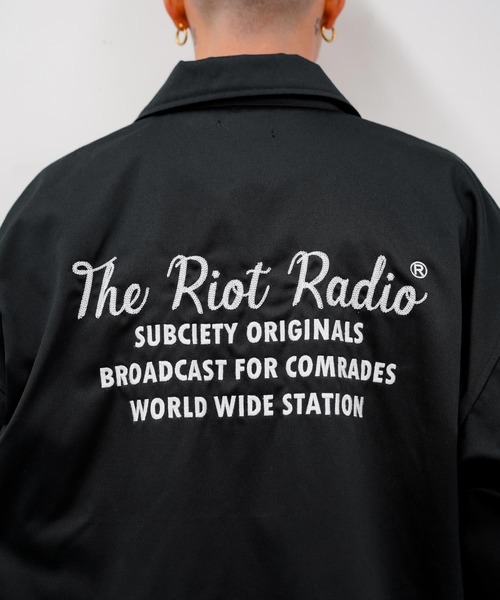 Subciety（サブサエティ）の「SWING TOP（ブルゾン・メンズ・オレンジ/ブラック・X-LARGE/LARGE/MEDIUM）」の11枚目の写真