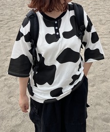 kutir 迷彩柄アソートヘンリーネックサーマル