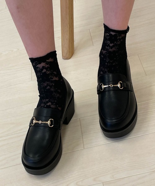 WEGO（ウィゴー）の「WEGO/デザインヒールシューズ（ローファー・レディース・その他2/その他1・LARGE/MEDIUM）」の7枚目の写真