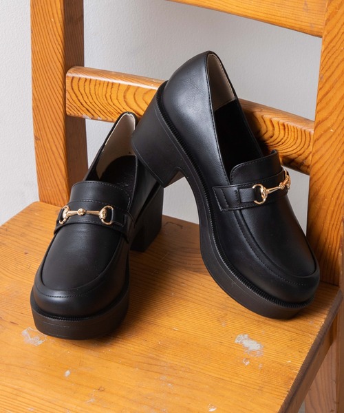 WEGO（ウィゴー）の「WEGO/デザインヒールシューズ（ローファー・レディース・その他2/その他1・LARGE/MEDIUM）」の10枚目の写真