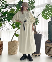 LOWRYS FARM | 2WAYミリタリーワンピース　157735(ワンピース)