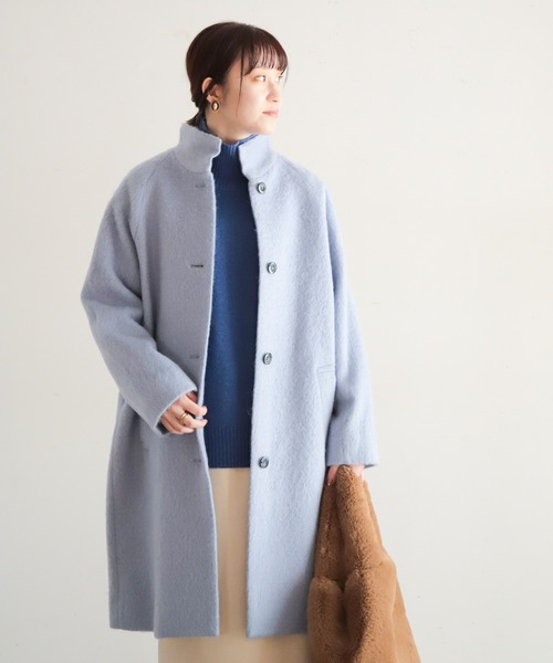 NOMBRE IMPAIR（ノンブルアンペール）の「モヘア混シャギー スタンド 
