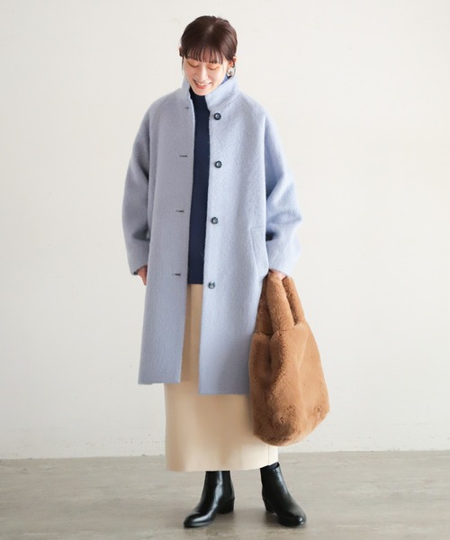 NOMBRE IMPAIR（ノンブルアンペール）の「モヘア混シャギー スタンド