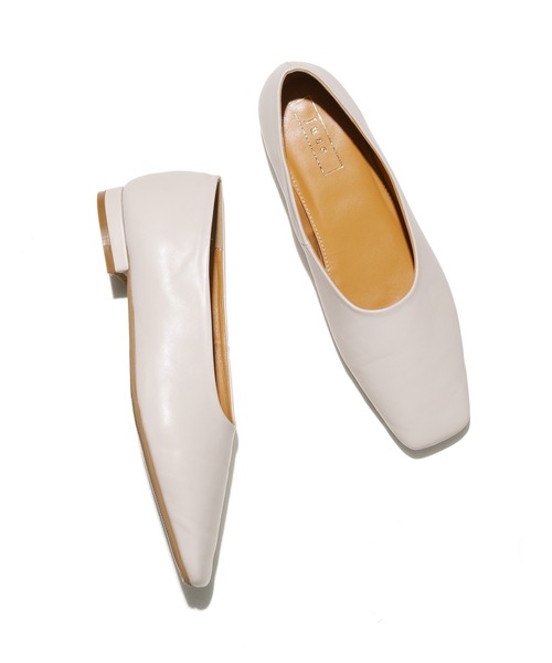 Juze（ジュゼ）の「スクエアフラットパンプス（パンプス・レディース・ホワイト/パープル・M/L）」の16枚目の写真