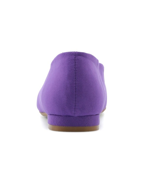Juze（ジュゼ）の「スクエアフラットパンプス（パンプス・レディース・ホワイト/パープル・M/L）」の11枚目の写真