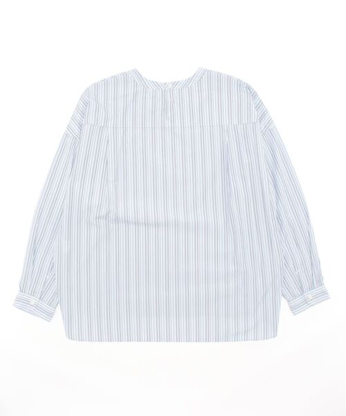 美品　ジムフレックス　ストライプ　クルーネック プルオーバーシャツ　14 GYMPHLEX（ジムフレックス）の「Gymphlex | クルーネック プルオーバー