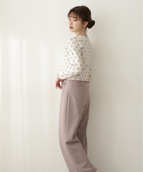 PROPORTION BODY DRESSING（プロポーションボディドレッシング）の「＜Ｅ＞ロゴジャガードカーディガン / 1212277900（ニット/セーター・レディース・ホワイト系その他/ベージュ系その他/ブラック・FREE）」の7枚目の写真