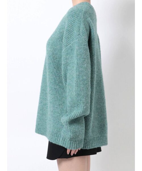 EMODA（エモダ）の「ミックスルーズニット（ニット/セーター・レディース・ピンク/ブルー/アイボリー/グレー・FREE）」の18枚目の写真