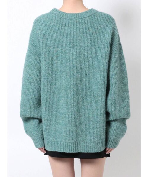 EMODA（エモダ）の「ミックスルーズニット（ニット/セーター・レディース・ピンク/ブルー/アイボリー/グレー・FREE）」の6枚目の写真