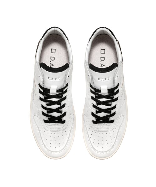 Aresense（アーセンス）の「D.A.T.E./デイト COURT 2.0 MID POP WHITE LEOPARD/コートミドルカットスニーカー（スニーカー・レディース・レオパード・38/36/37）」の5枚目の写真