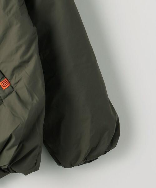 UNIVERSAL OVERALL(ユニバーサルオーバーオール)の「【別注】<UNIVERSAL OVERALL>TJ EX UO パファージャケット 140cm-160cm(ブルゾン・キッズ・ブラック/オリーブ・M(140-150cm)/L(160cm))」の3枚目の写真