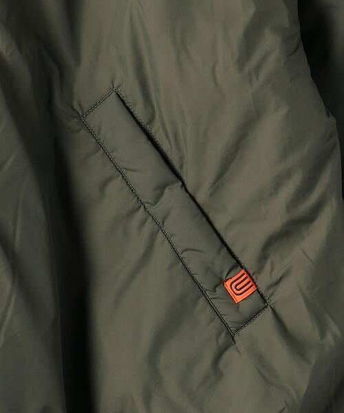 UNIVERSAL OVERALL(ユニバーサルオーバーオール)の「【別注】<UNIVERSAL OVERALL>TJ EX UO パファージャケット 140cm-160cm(ブルゾン・キッズ・ブラック/オリーブ・M(140-150cm)/L(160cm))」の11枚目の写真