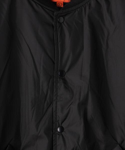 UNIVERSAL OVERALL(ユニバーサルオーバーオール)の「【別注】<UNIVERSAL OVERALL>TJ EX UO パファージャケット 140cm-160cm(ブルゾン・キッズ・ブラック/オリーブ・M(140-150cm)/L(160cm))」の15枚目の写真