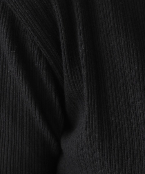 LOWRYS FARM（ローリーズファーム）の「２ＷＡＹスナップタートルロングスリーブ　163501（Tシャツ/カットソー・レディース・アイボリー/ブラック/イエロー・FREE）」の14枚目の写真