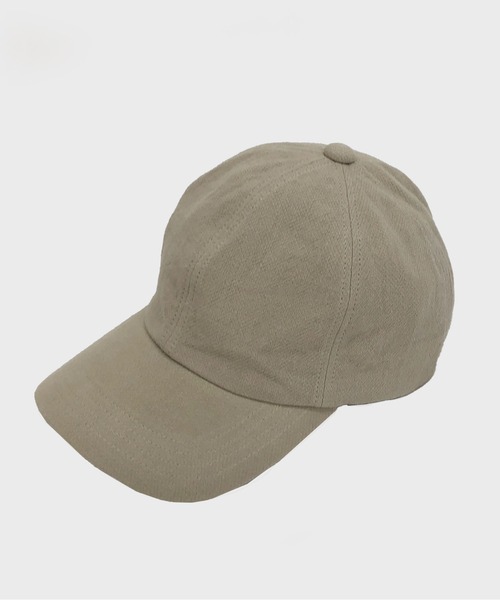 KIIT(キート)の「KIIT キート / B.B CAP 6パネルベースボールキャップ / KIO-A57-500(キャップ・メンズ・サンドグレー/ダークグリーン・FREE)」の7枚目の写真