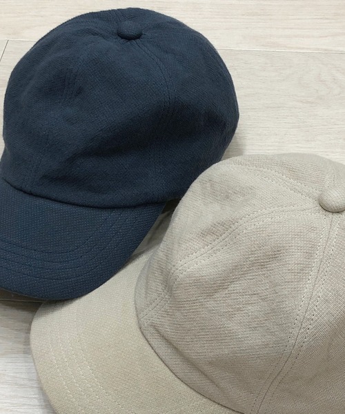 KIIT(キート)の「KIIT キート / B.B CAP 6パネルベースボールキャップ / KIO-A57-500(キャップ・メンズ・サンドグレー/ダークグリーン・FREE)」の6枚目の写真