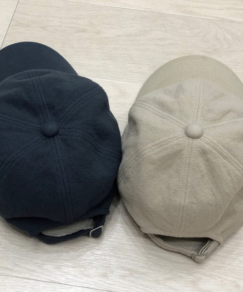 KIIT(キート)の「KIIT キート / B.B CAP 6パネルベースボールキャップ / KIO-A57-500(キャップ・メンズ・サンドグレー/ダークグリーン・FREE)」の4枚目の写真