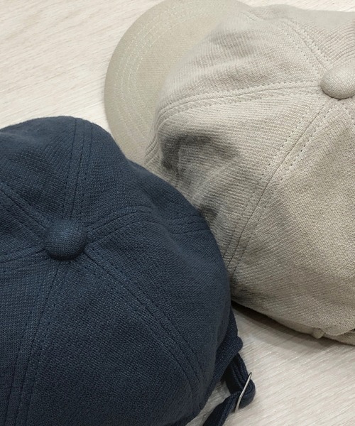 KIIT(キート)の「KIIT キート / B.B CAP 6パネルベースボールキャップ / KIO-A57-500(キャップ・メンズ・サンドグレー/ダークグリーン・FREE)」の5枚目の写真