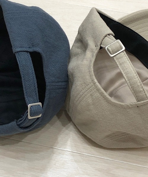 KIIT(キート)の「KIIT キート / B.B CAP 6パネルベースボールキャップ / KIO-A57-500(キャップ・メンズ・サンドグレー/ダークグリーン・FREE)」の8枚目の写真