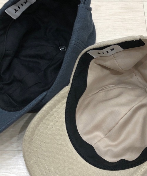 KIIT(キート)の「KIIT キート / B.B CAP 6パネルベースボールキャップ / KIO-A57-500(キャップ・メンズ・サンドグレー/ダークグリーン・FREE)」の3枚目の写真