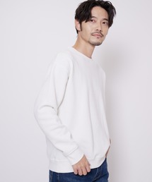 Blue Standard （ブルースタンダード）の「【BLUE STANDARD/ブルースタンダード】11oz 　裏起毛　クルー　トレーナー 　スウェット（スウェット）」