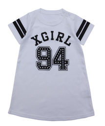 X-girl Stages | NUMBERING S/S TEE DRESS (4T~7T)(ワンピース)