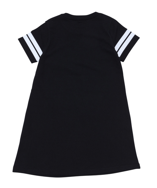 X-girl Stages（エックスガールステージス）の「NUMBERING S/S TEE DRESS (4T～7T)（ワンピース・キッズ・ホワイト/ブラック・4T/5T/7T/6T）」の4枚目の写真