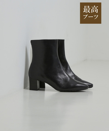 PICHE ABAHOUSE | 【最高ブーツ/ 5.5cmヒール】スクエアトゥブーツ(ブーツ)