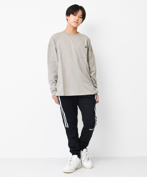 CONVERSE（コンバース）の「【裏起毛】CONVERSE スウェットジョガーパンツ（スウェットパンツ・キッズ・ブラック・160/150/130/120/140）」の4枚目の写真