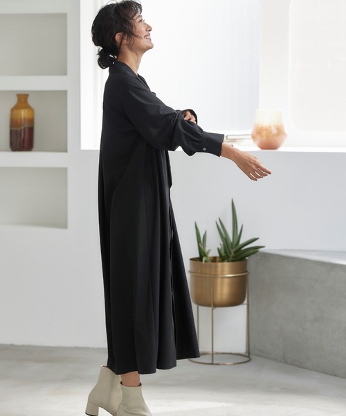 セール 防しわ2wayワンピース 洗濯機で洗える ワンピース Lautreamont ロートレアモン のファッション通販 Zozotown