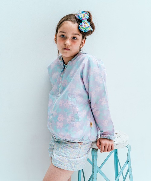 fafa(フェフェ)の「CARMELLA | ウインドブレーカー(マウンテンパーカー・キッズ・ライラック・110/120/150/130/140)」の2枚目の写真
