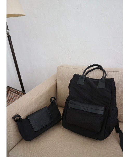 TRUNC（トランクエイティーエイト）の「Logo Stroller Bag（マザーズバッグ・レディース・ブラック・FREE）」の7枚目の写真