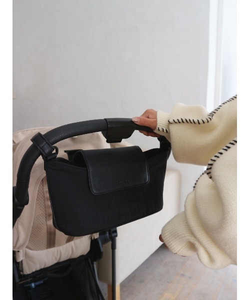 TRUNC（トランクエイティーエイト）の「Logo Stroller Bag（マザーズバッグ・レディース・ブラック・FREE）」の10枚目の写真