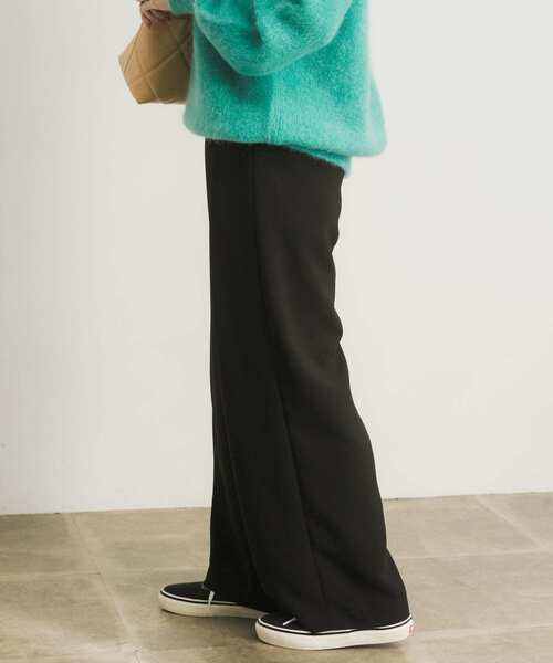 URBAN RESEARCH（アーバンリサーチ）の「タックワイドパンツ（その他パンツ・レディース・ブラック/オフホワイト・36/38）」の6枚目の写真