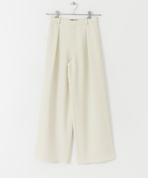 URBAN RESEARCH（アーバンリサーチ）の「タックワイドパンツ（その他パンツ・レディース・ブラック/オフホワイト・36/38）」の21枚目の写真