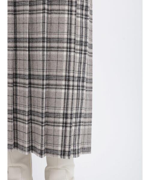 Lugnoncure（ルノンキュール）の「チェックプリーツスカート（スカート・レディース・グレー/ネイビー・ﾌﾘ-）」の20枚目の写真