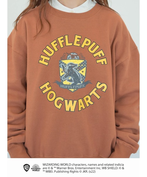 AMERICAN HOLIC（アメリカンホリック）の「裏起毛クルーネックプルオーバー/Harry Potter（スウェット・レディース・チャコールグレー/キャメル/杢グレー/カーキ・FREE）」の13枚目の写真