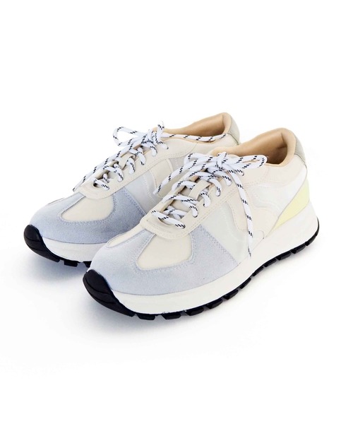 Casselini（キャセリーニ）の「Casselini(キャセリーニ)ローカットスニーカー（スニーカー・レディース・ピンク/グリーン/アイボリー・SMALL/MEDIUM/LARGE）」の6枚目の写真